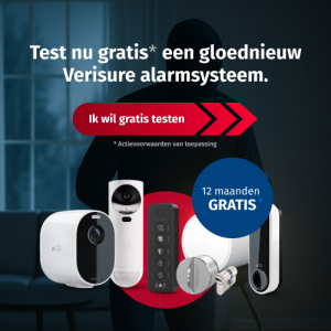 Gratis alarmsysteem testen bij Verisure