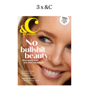 &C Magazine cover met gratis 3 maanden abonnement actie van Chantal Janzen