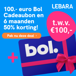 gratis bol.com cadeaubon bij Lebara