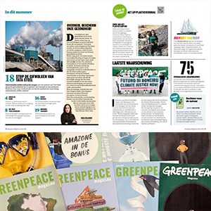 Gratis Greenpeace Magazine